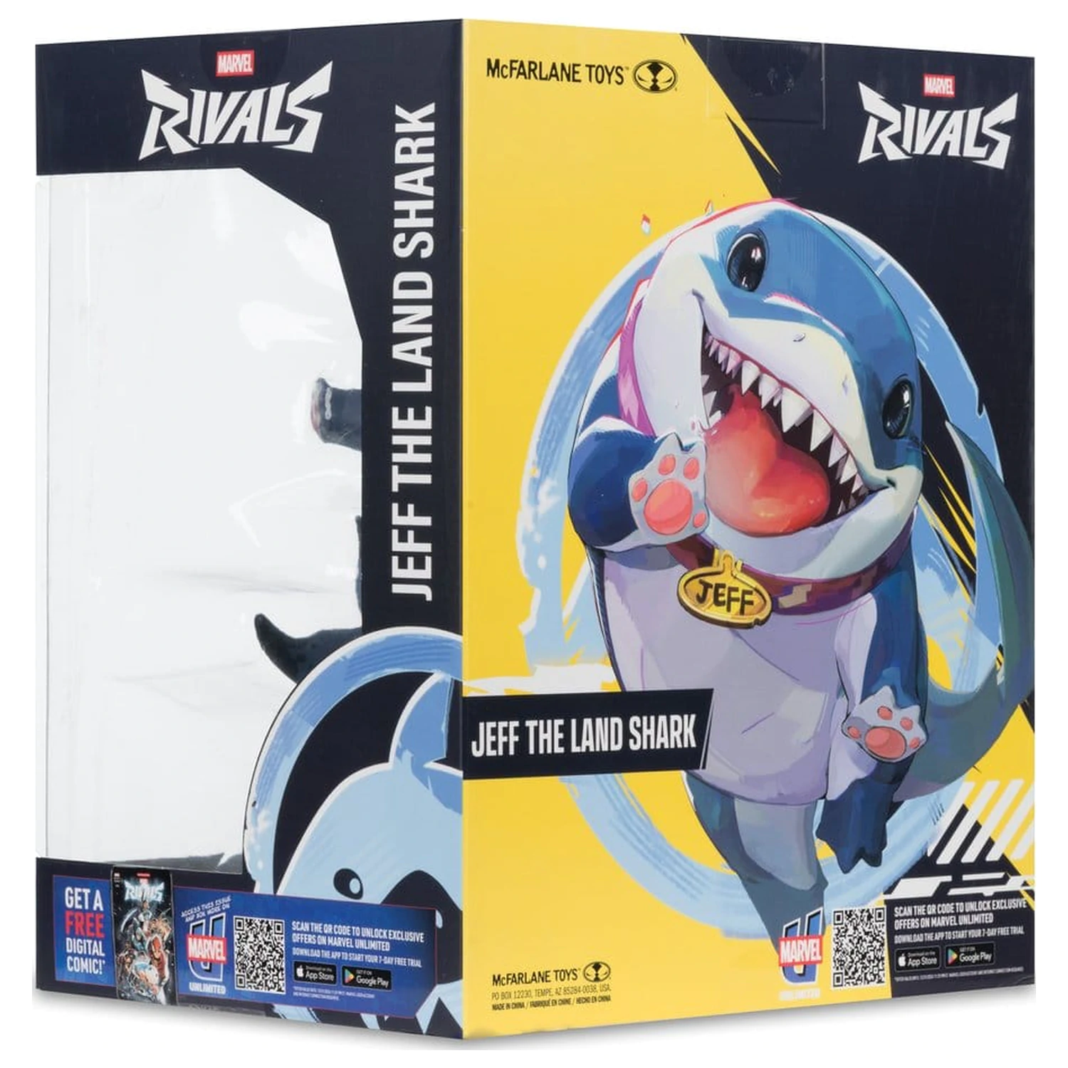 Marvel Rivals Collection Gamerverse 1/10 akcijska figura Jeff The Land Shark 20 cm fotografija proizvoda
