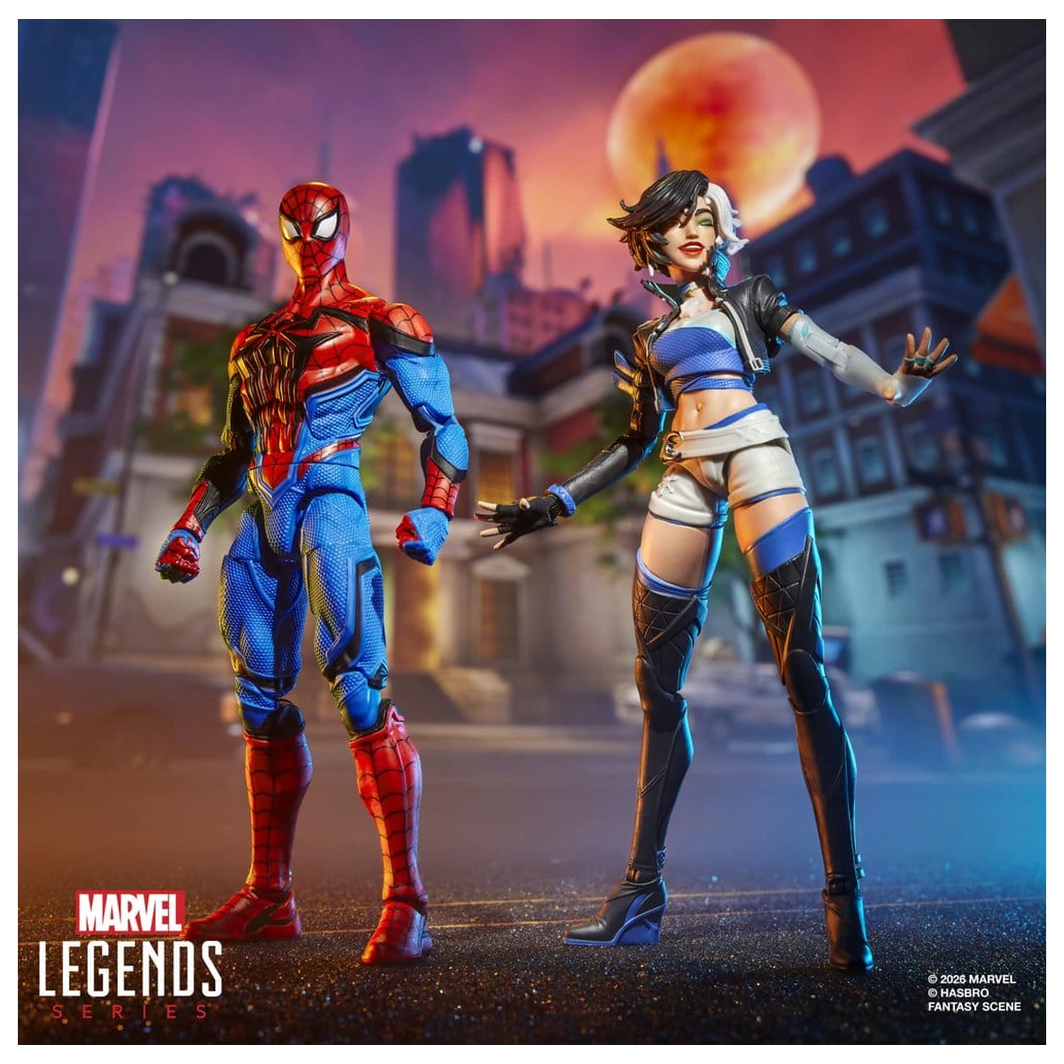 Marvel Rivals Marvel Legends set akcijskih figura 2-Pack Spider-Man & Luna Snow 15 cm fotografija proizvoda