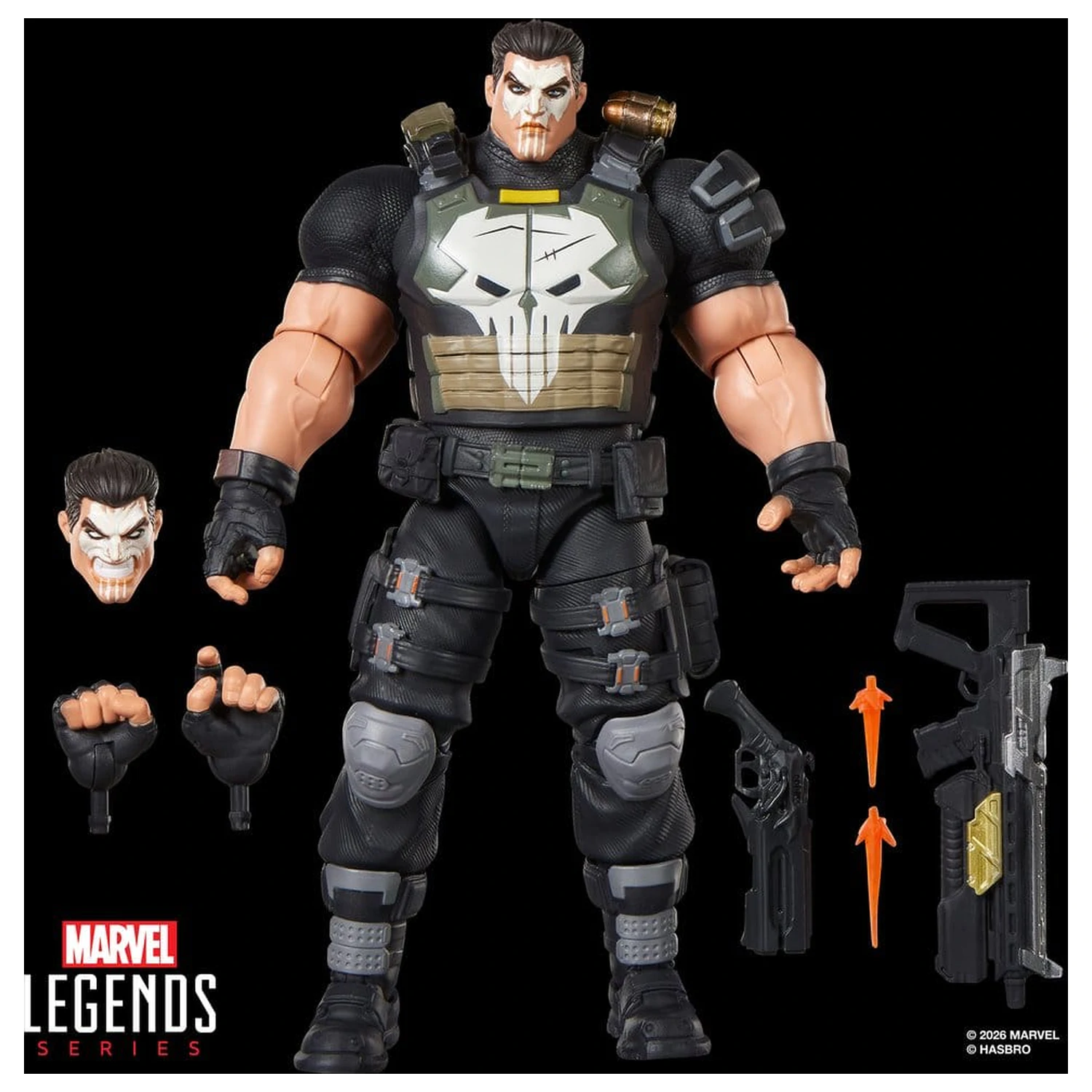 Marvel Rivals Marvel Legends akcijska figura The Punisher 15 cm fotografija proizvoda