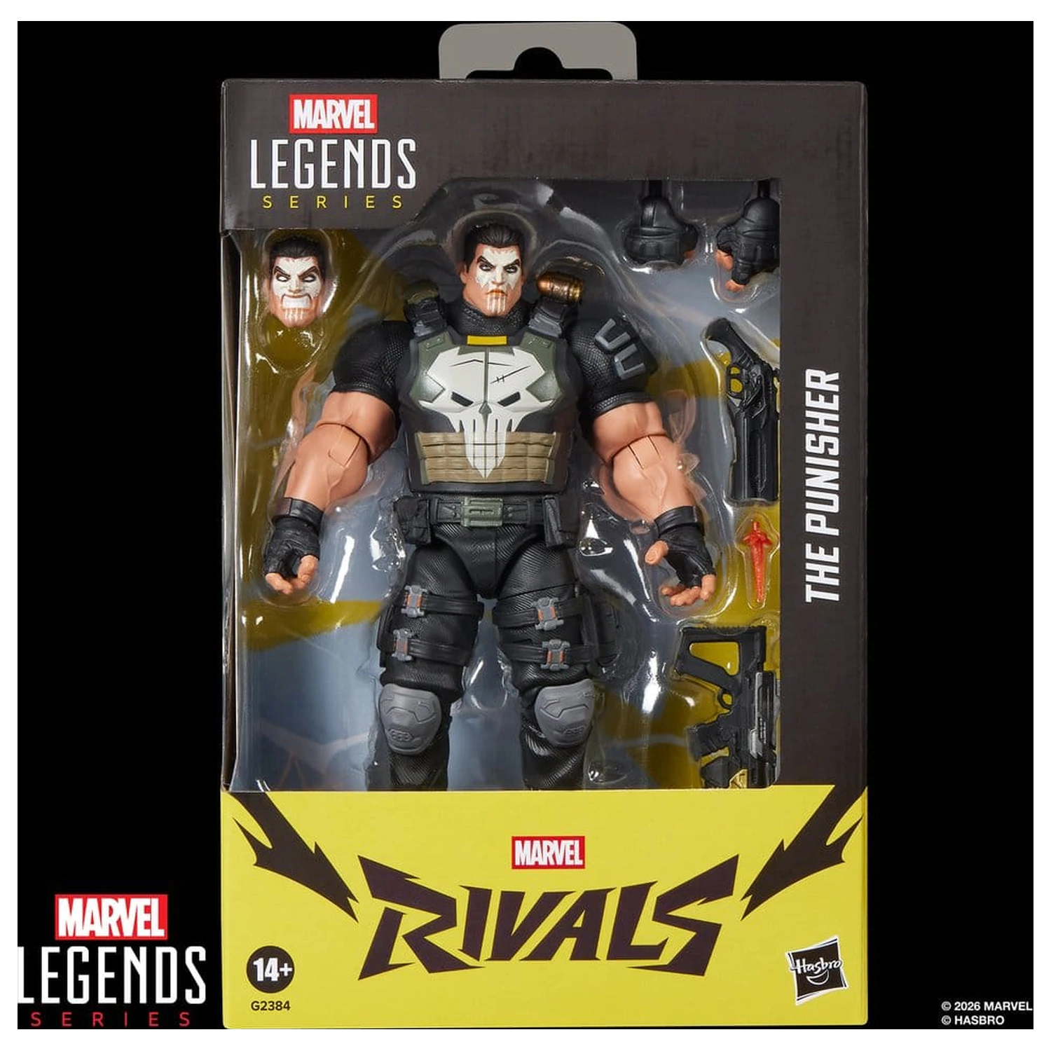 Marvel Rivals Marvel Legends akcijska figura The Punisher 15 cm fotografija proizvoda