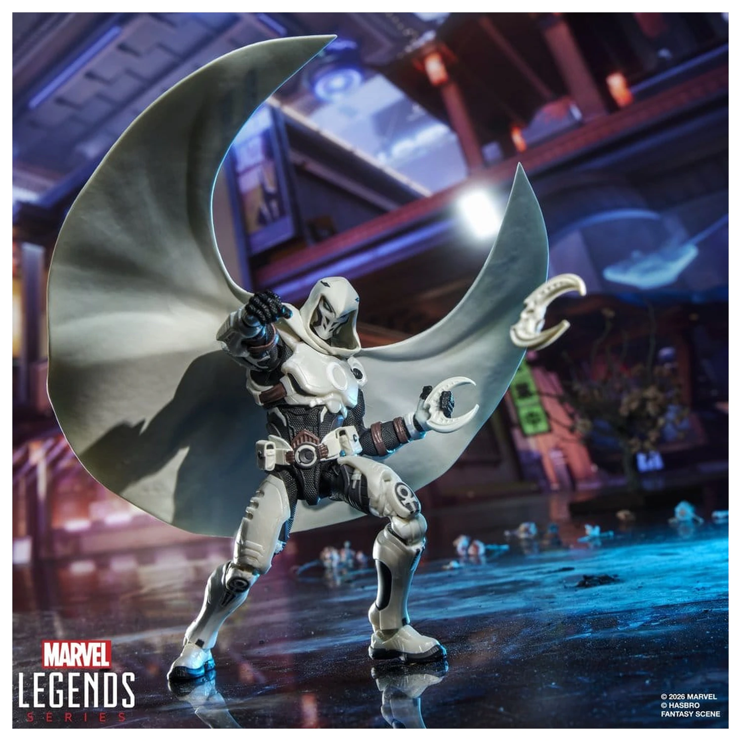 Marvel Rivals Marvel Legends akcijska figura Moon Knight 15 cm fotografija proizvoda