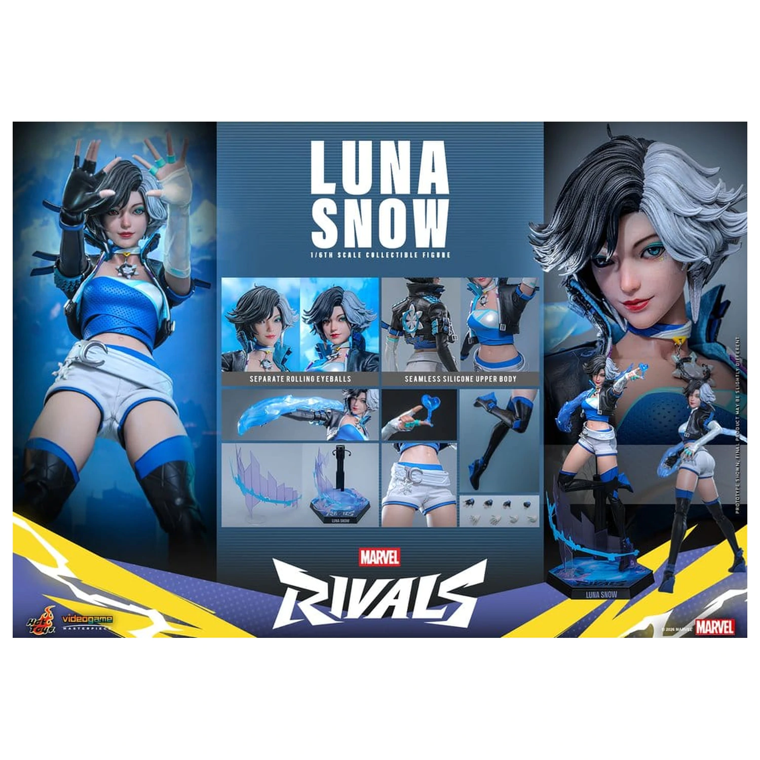 Marvel Rivals Videogame Masterpiece akcijska figura 1/6 Luna Snow 28 cm fotografija proizvoda