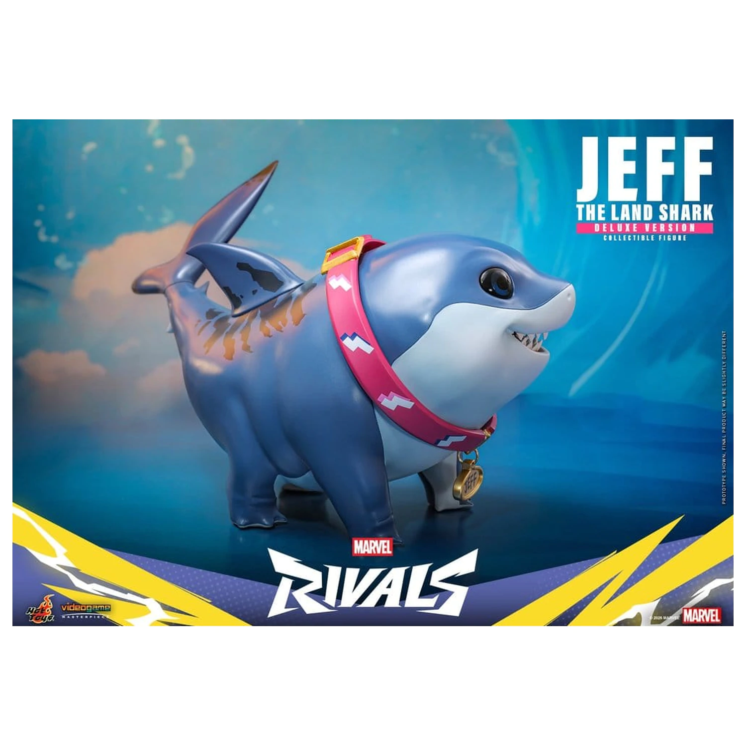 Marvel Rivals Videogame Masterpiece Series akcijska figura Jeff the Land Shark 11 cm fotografija proizvoda
