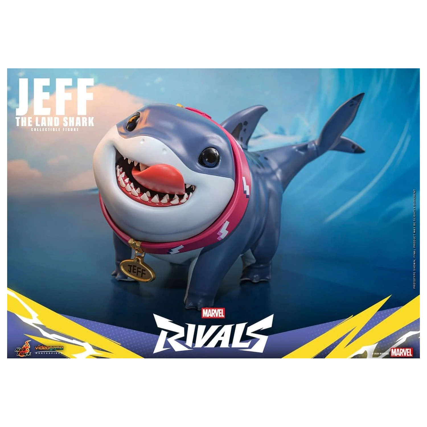 Marvel Rivals Videogame Masterpiece Series akcijska figura Jeff the Land Shark 11 cm fotografija proizvoda