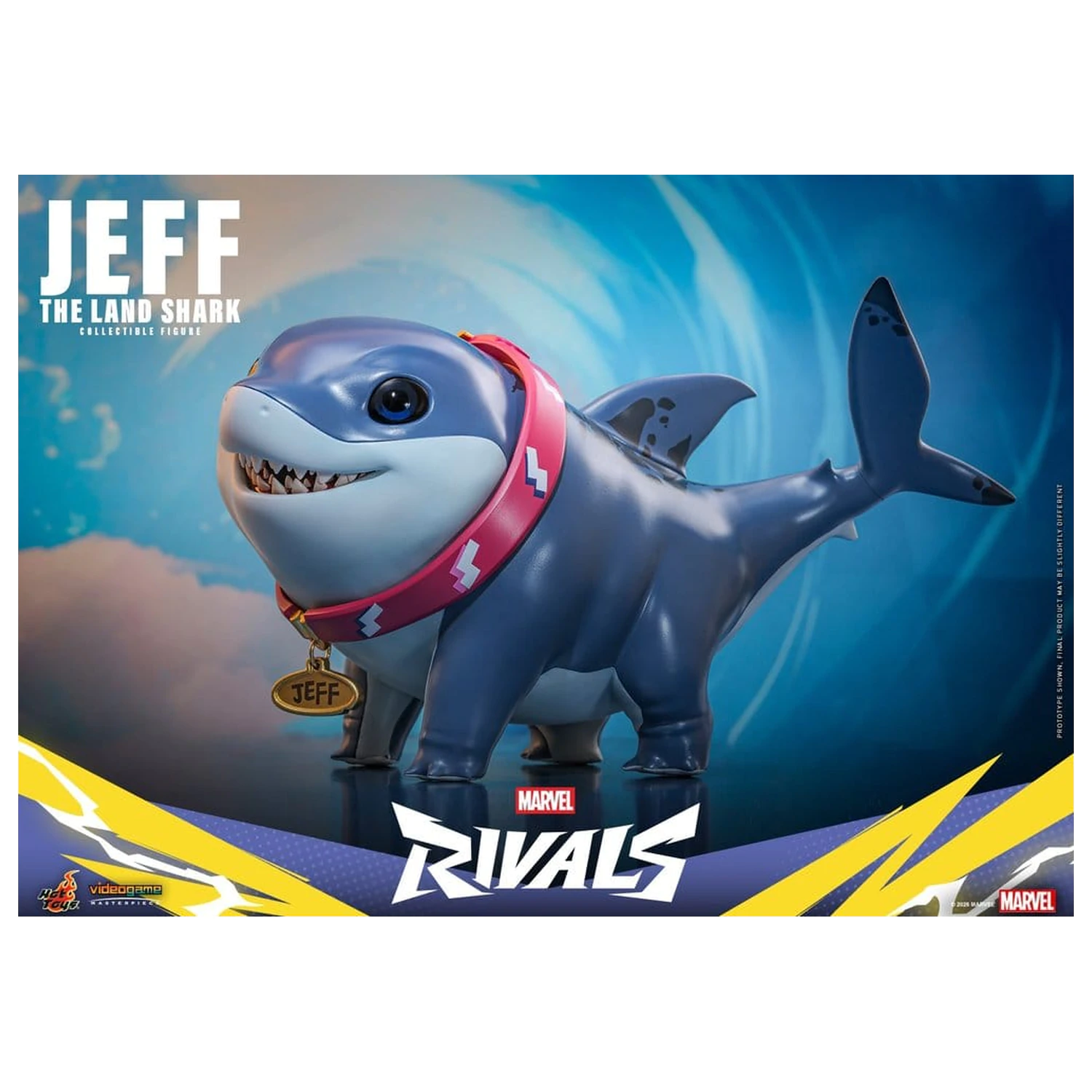 Marvel Rivals Videogame Masterpiece Series akcijska figura Jeff the Land Shark 11 cm fotografija proizvoda