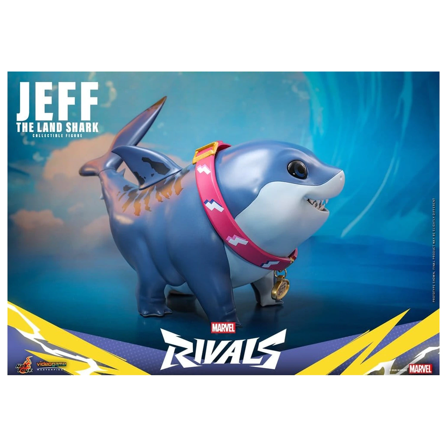 Marvel Rivals Videogame Masterpiece Series akcijska figura Jeff the Land Shark 11 cm fotografija proizvoda