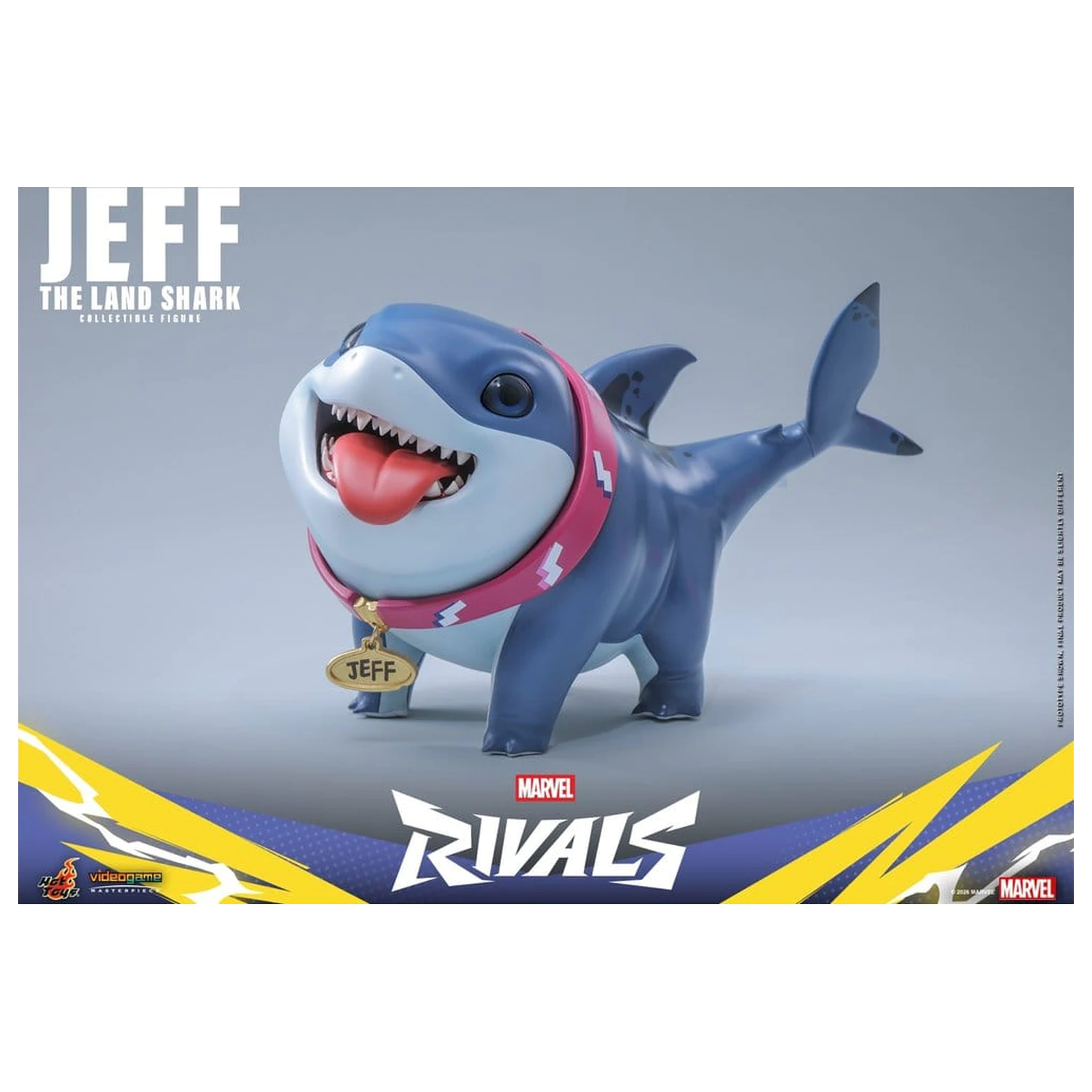 Marvel Rivals Videogame Masterpiece Series akcijska figura Jeff the Land Shark 11 cm fotografija proizvoda