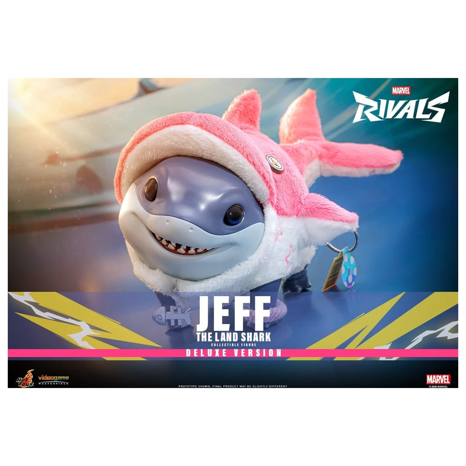Marvel Rivals Videogame Masterpiece Series akcijska figura Jeff the Land Shark (Deluxe verzija) 11 cm fotografija proizvoda