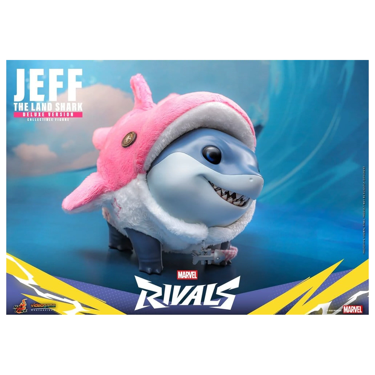 Marvel Rivals Videogame Masterpiece Series akcijska figura Jeff the Land Shark (Deluxe verzija) 11 cm fotografija proizvoda