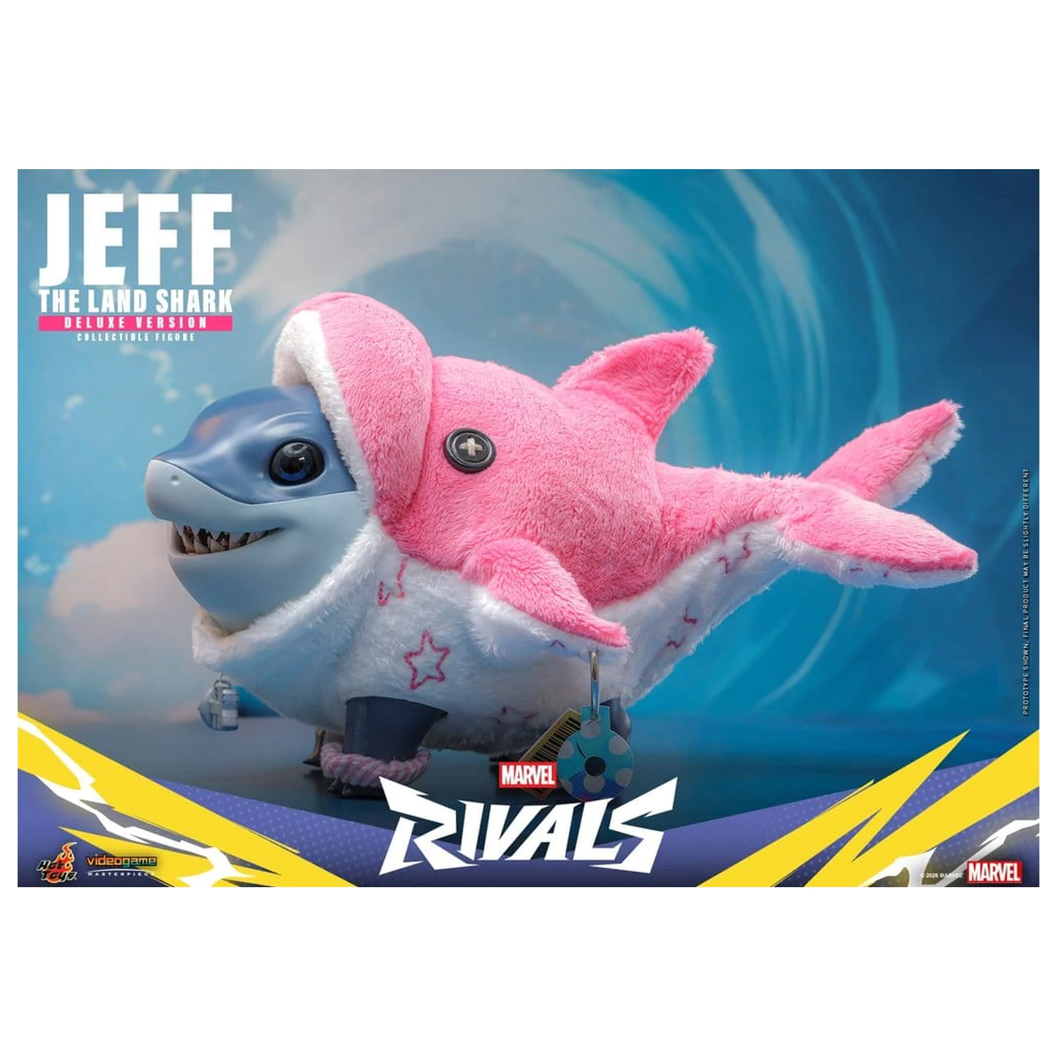 Marvel Rivals Videogame Masterpiece Series akcijska figura Jeff the Land Shark (Deluxe verzija) 11 cm fotografija proizvoda