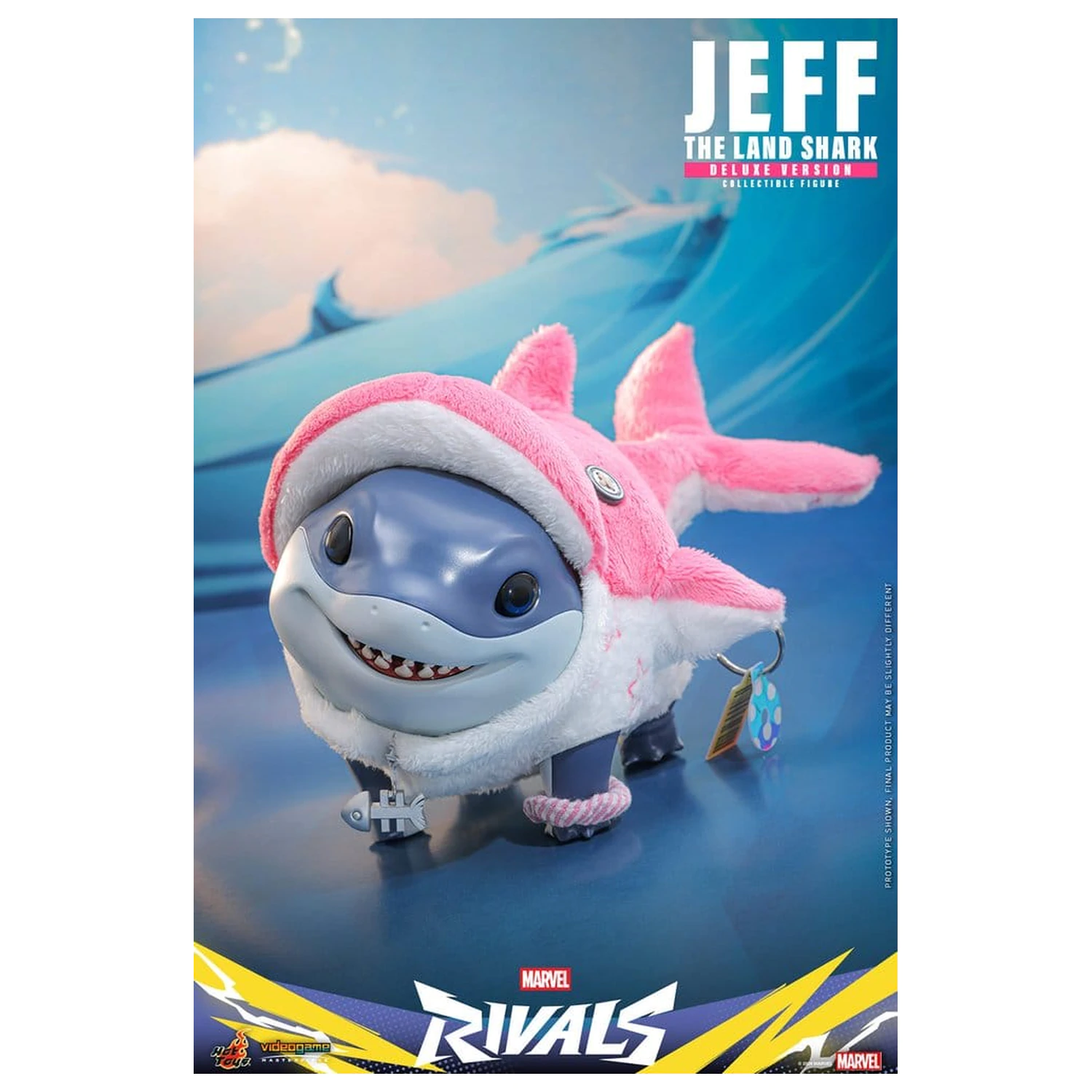 Marvel Rivals Videogame Masterpiece Series akcijska figura Jeff the Land Shark (Deluxe verzija) 11 cm fotografija proizvoda
