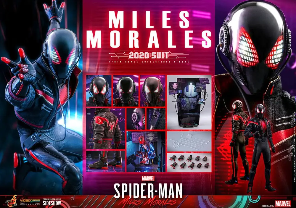 Marvel's Spider-Man: Miles Morales Video Game Remek-djelo akcijska figura 1/6 Miles Morales (2020 Suit) fotografija proizvoda