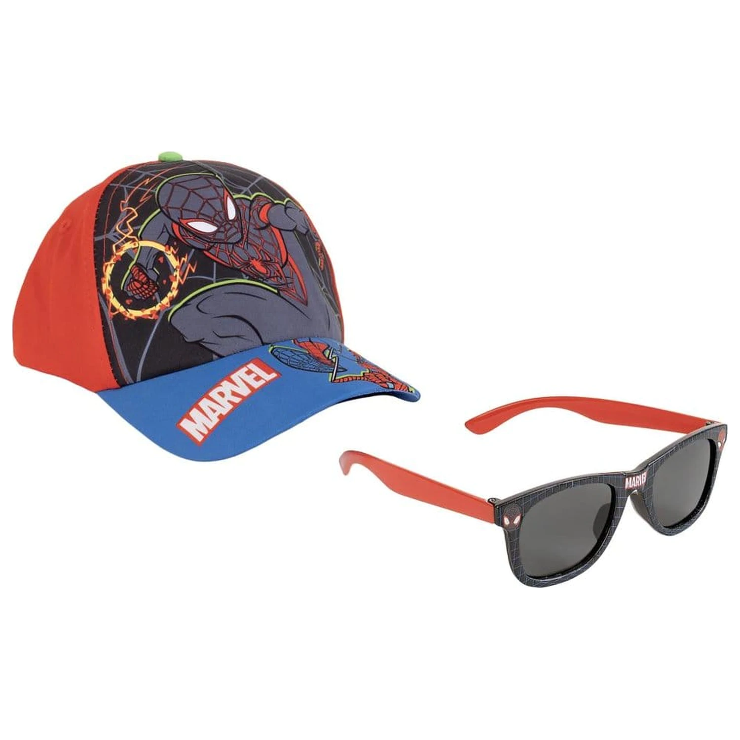 Marvel Kapa i Set sunčanih naočala Spider-Man Miles 53 cm fotografija proizvoda