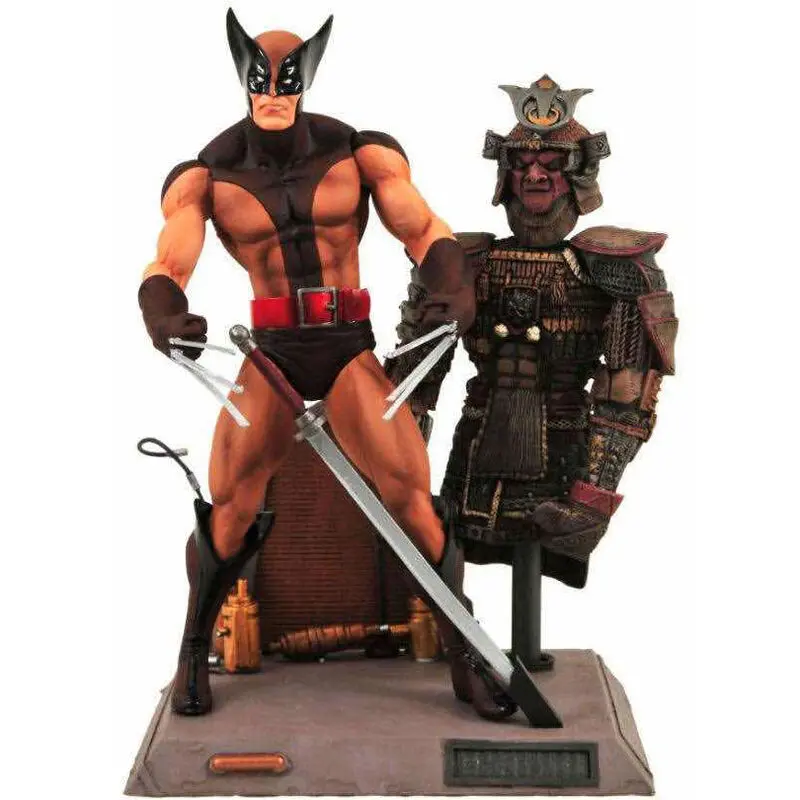 Marvel Select akcijska figura Brown Costume Wolverine 18 cm fotografija proizvoda