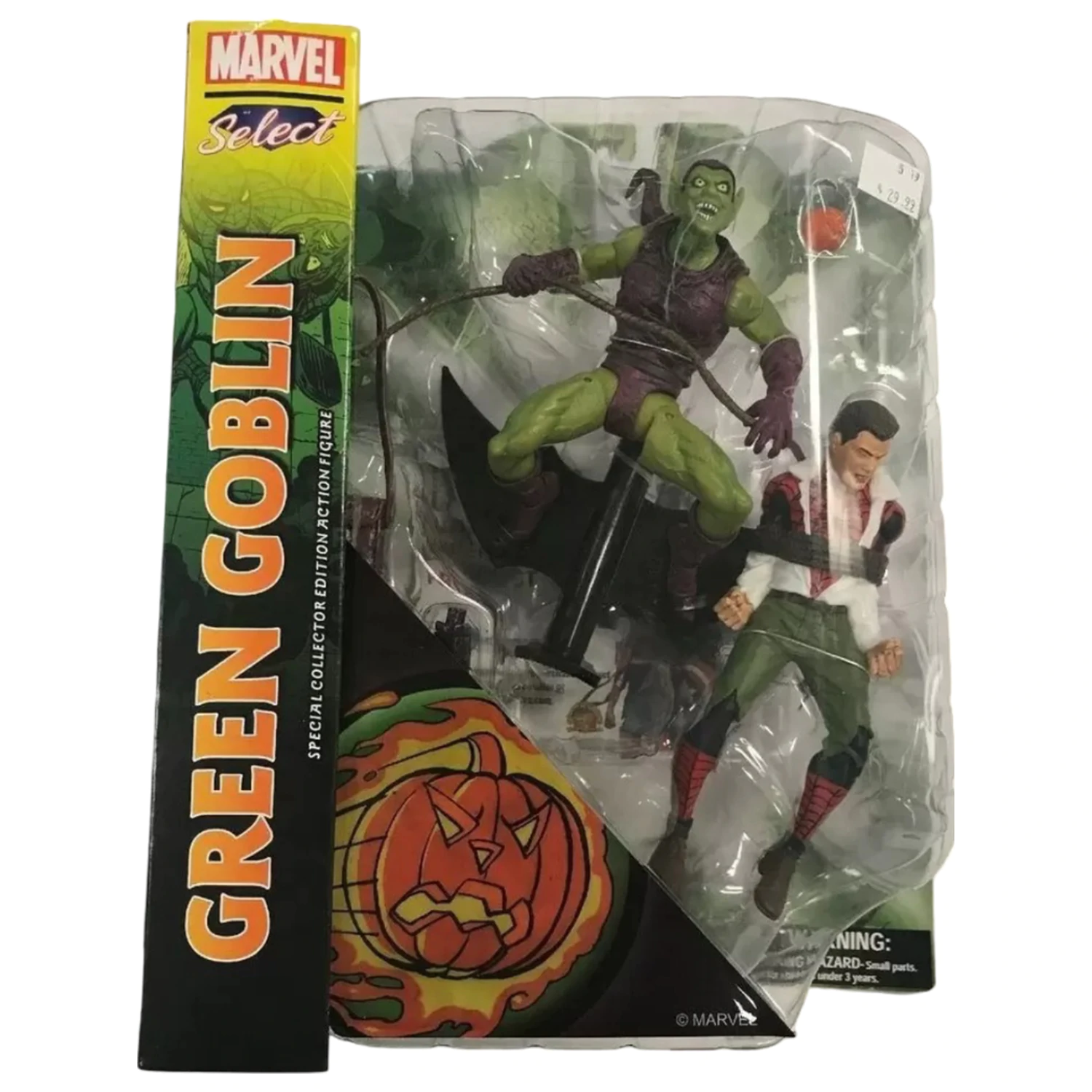 Marvel Select Duende Verde & Peter Parker Green Goblin figure 15 cm fotografija proizvoda