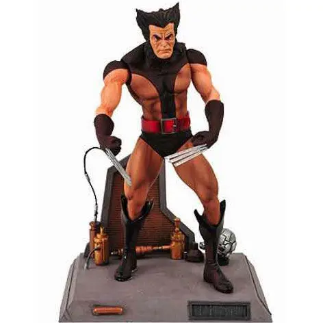 Marvel Select Akcijska Figura Bez Maske Smeđi Kostim Wolverine 18 cm fotografija proizvoda