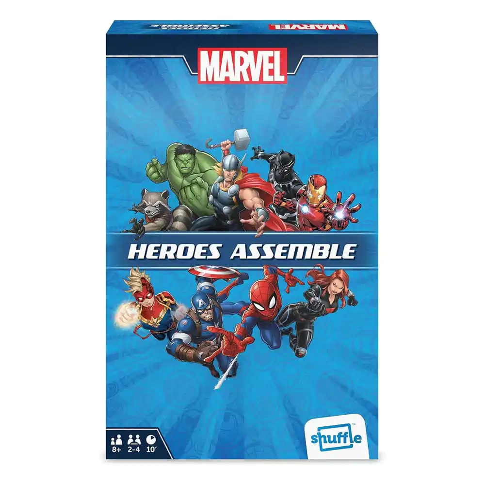 Marvel Shuffle Card Igra Heroes Assemble fotografija proizvoda