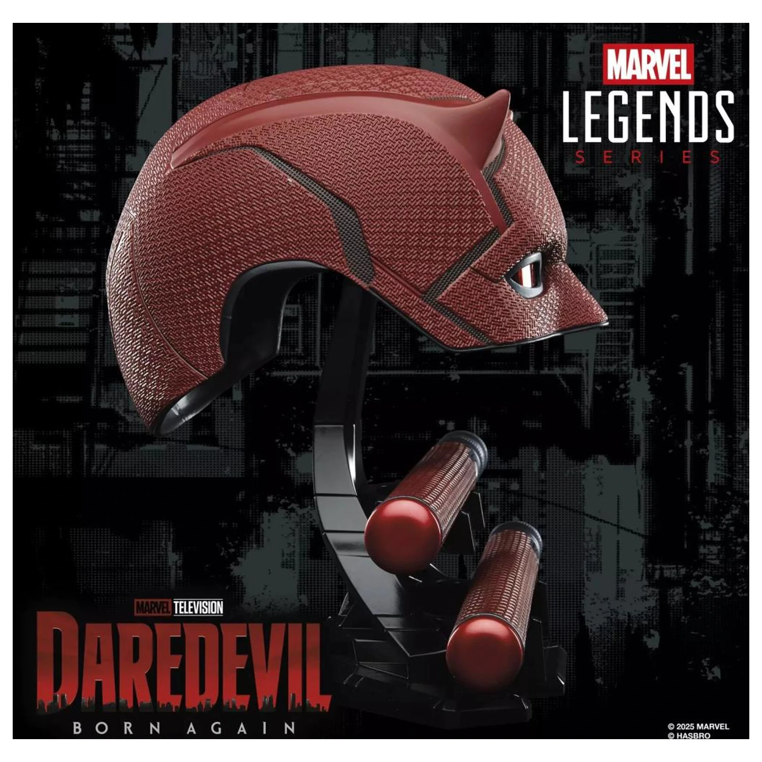 MARVEL kaciga i Billy Club Premium replika za igranje uloga Daredevil Legend Series fotografija proizvoda
