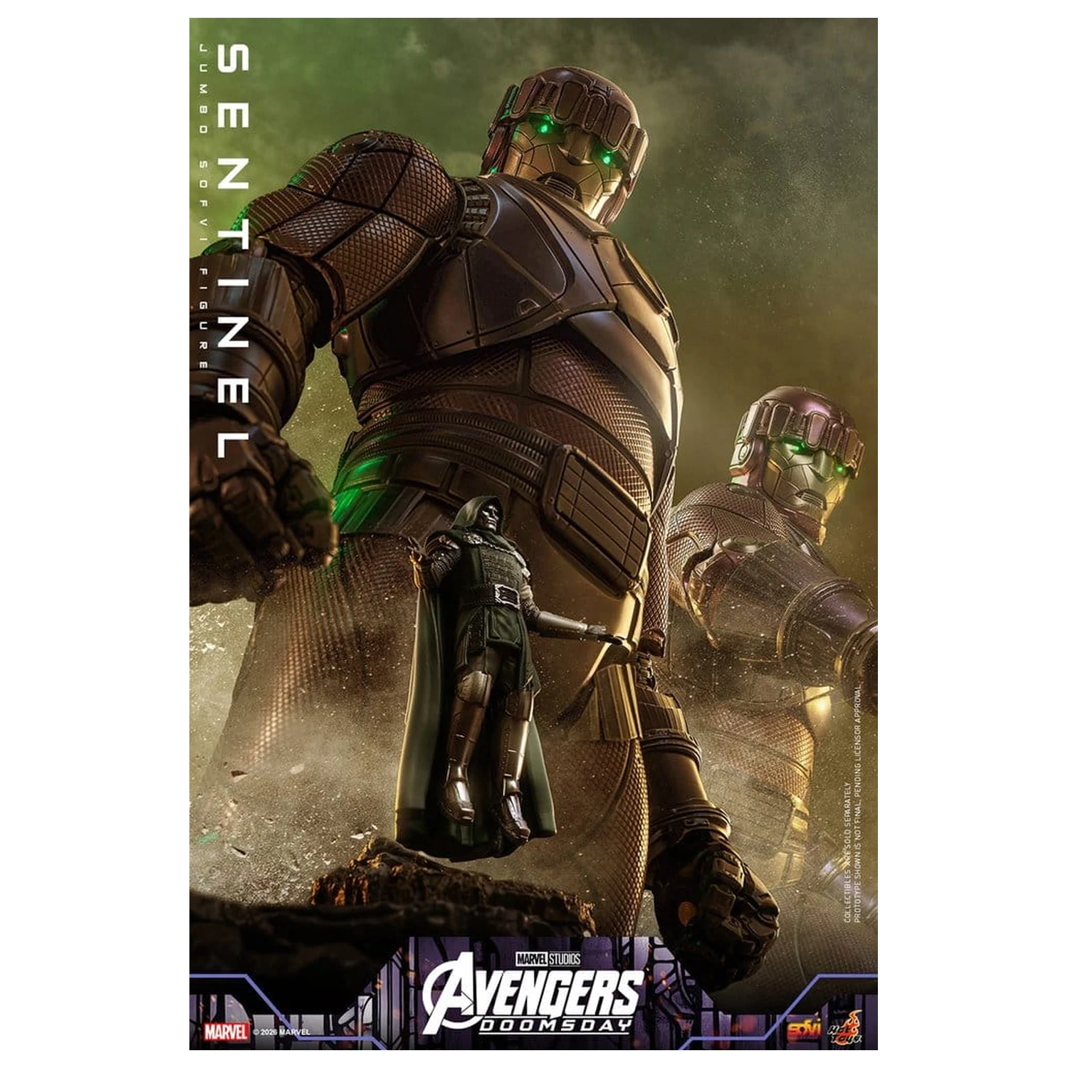 Marvel Sofvi Masterpiece Series akcijska figura Sentinel 60 cm fotografija proizvoda