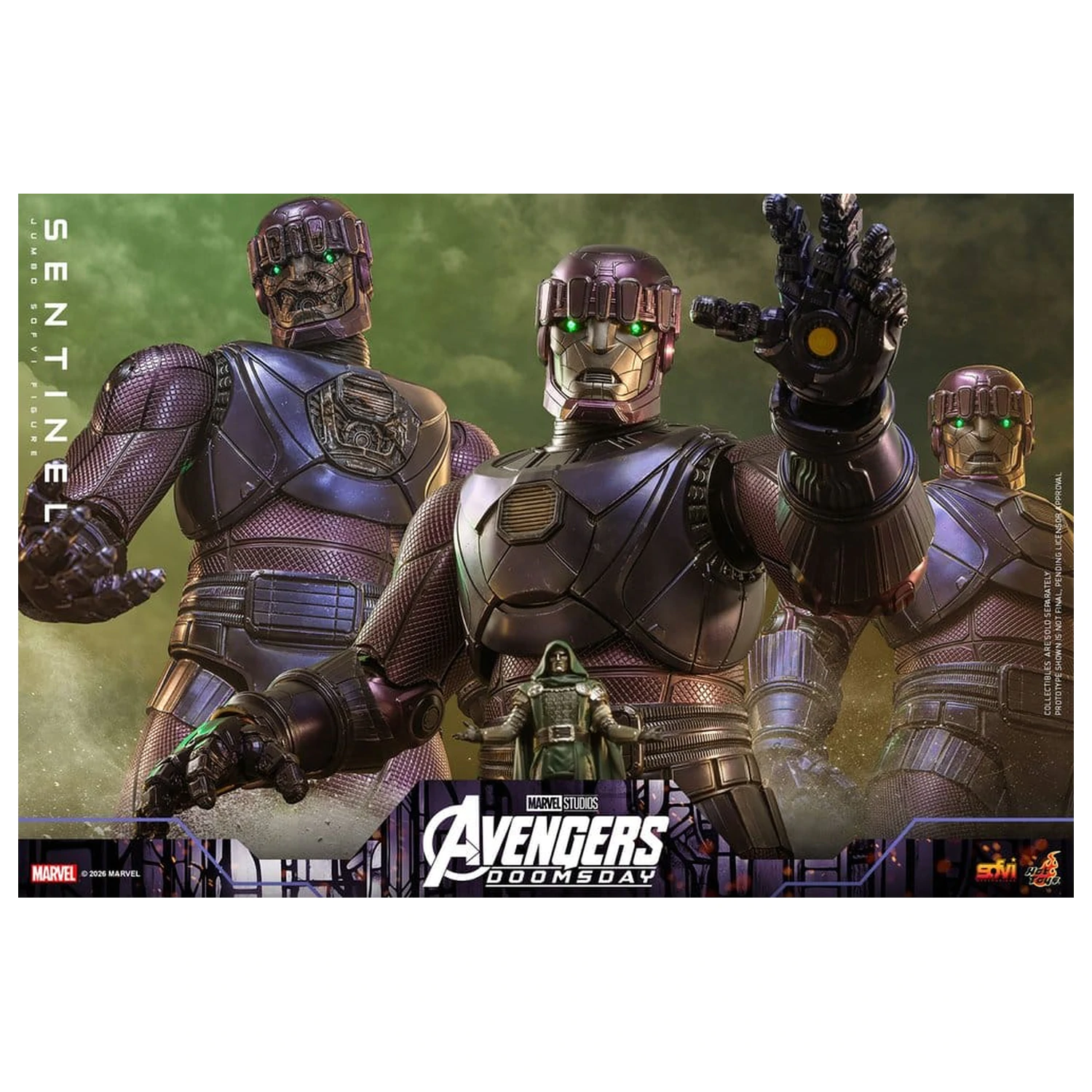 Marvel Sofvi Masterpiece Series akcijska figura Sentinel 60 cm fotografija proizvoda