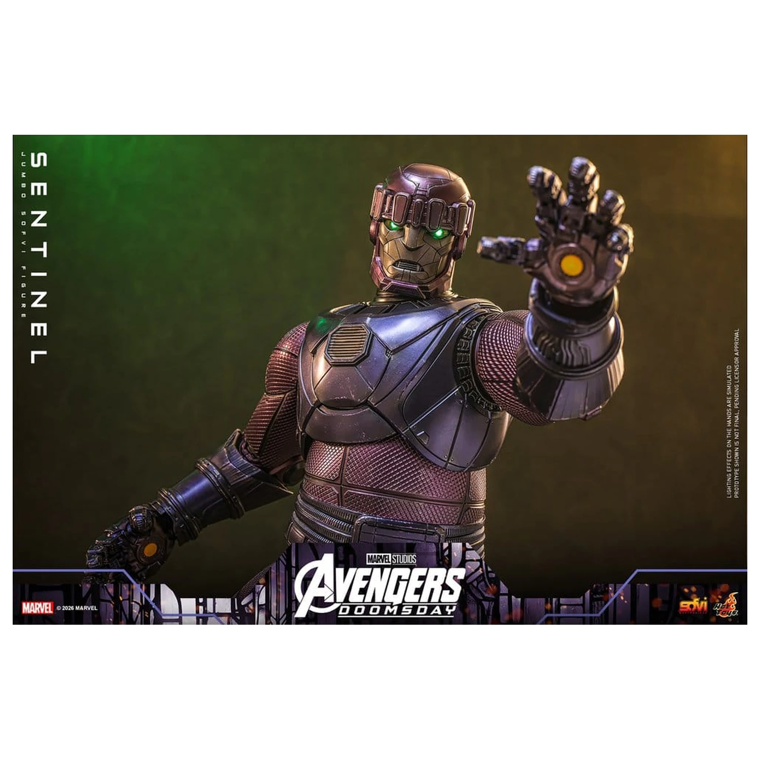 Marvel Sofvi Masterpiece Series akcijska figura Sentinel 60 cm fotografija proizvoda