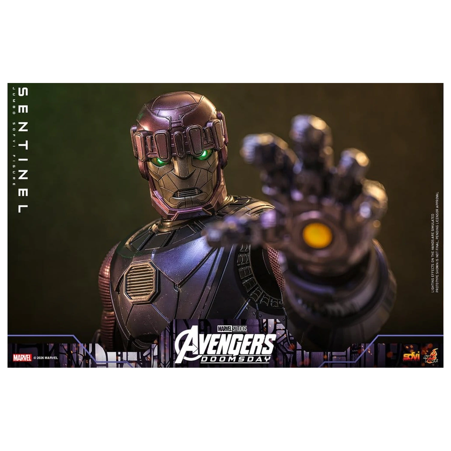 Marvel Sofvi Masterpiece Series akcijska figura Sentinel 60 cm fotografija proizvoda