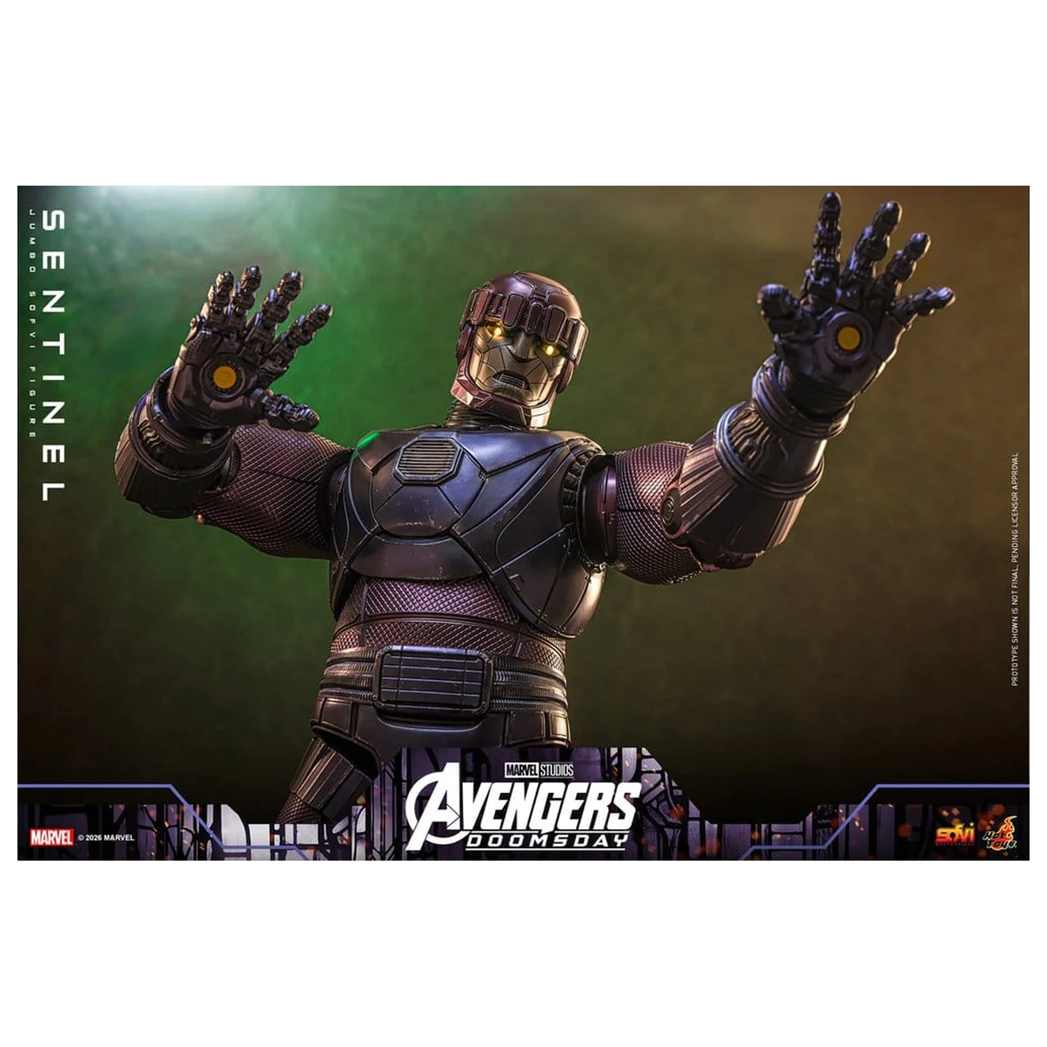 Marvel Sofvi Masterpiece Series akcijska figura Sentinel 60 cm fotografija proizvoda