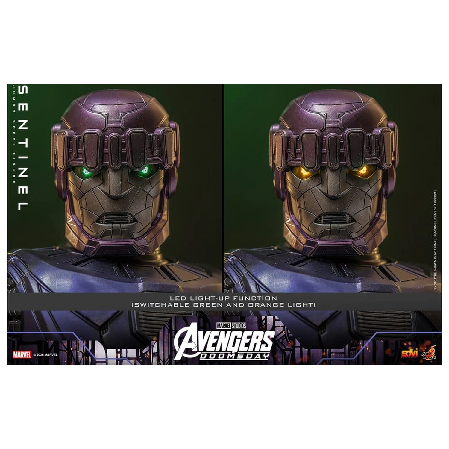 Marvel Sofvi Masterpiece Series akcijska figura Sentinel 60 cm fotografija proizvoda