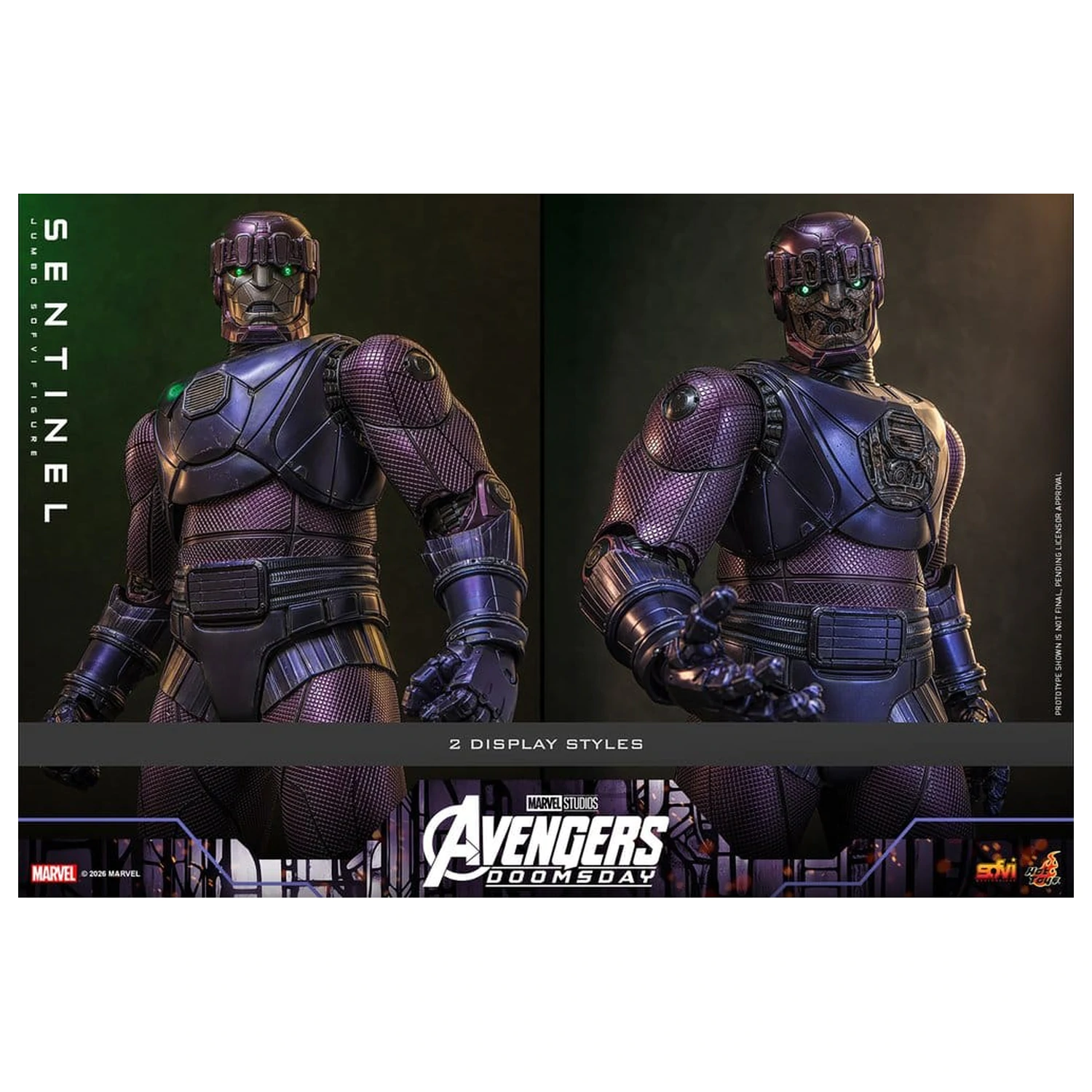 Marvel Sofvi Masterpiece Series akcijska figura Sentinel 60 cm fotografija proizvoda