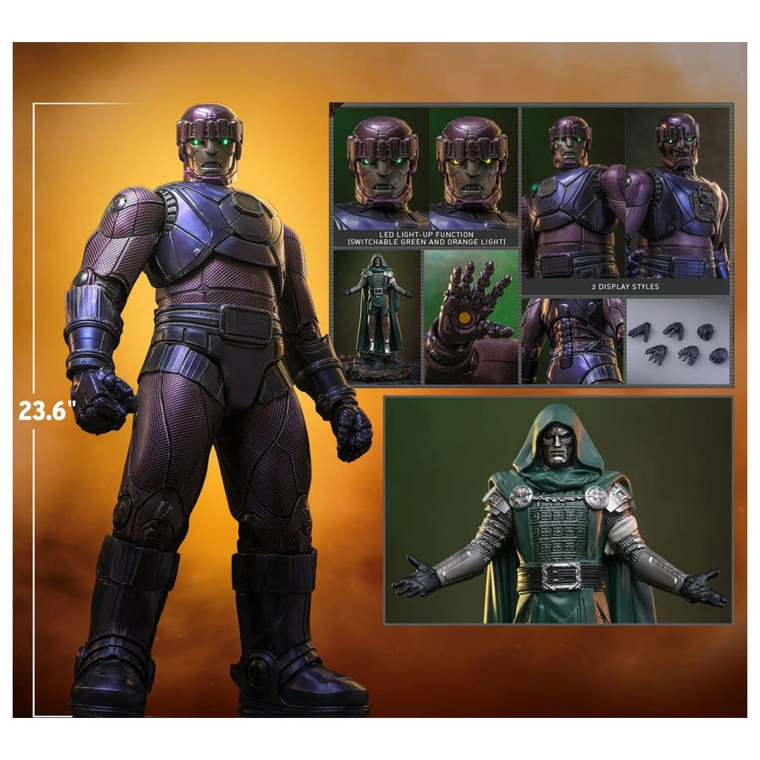 Marvel Sofvi Masterpiece Series akcijska figura Sentinel 60 cm fotografija proizvoda