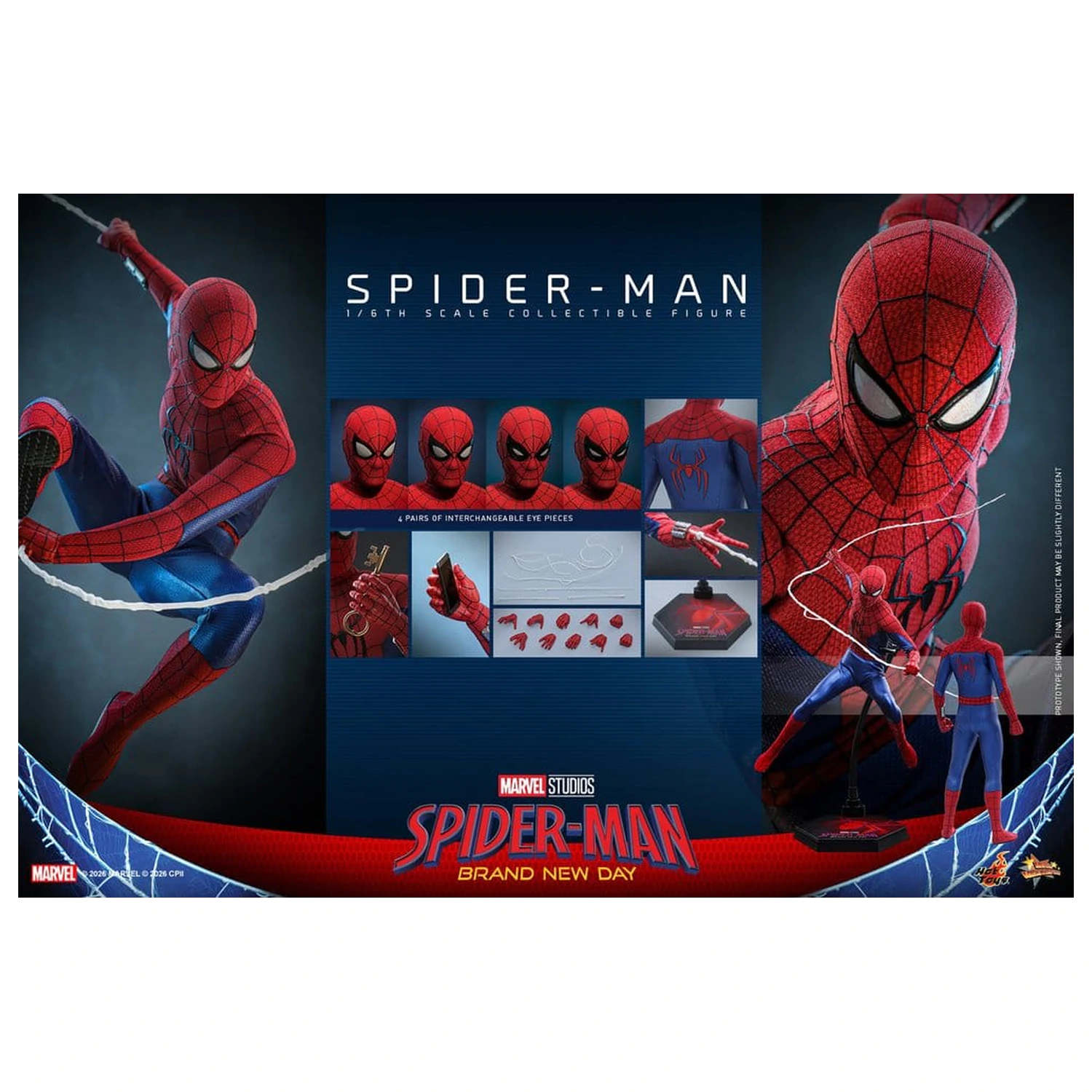 Marvel Spider-Man: Brand New Day Akcijska figura 1/6 Spider-Man 29 cm fotografija proizvoda