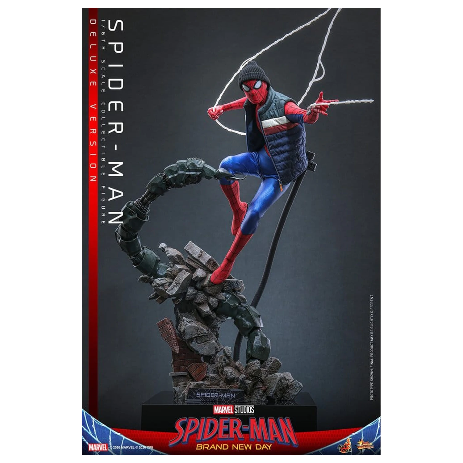 Marvel Spider-Man: Brand New Day Akcijska figura 1/6 Spider-Man (Deluxe verzija) 29 cm fotografija proizvoda