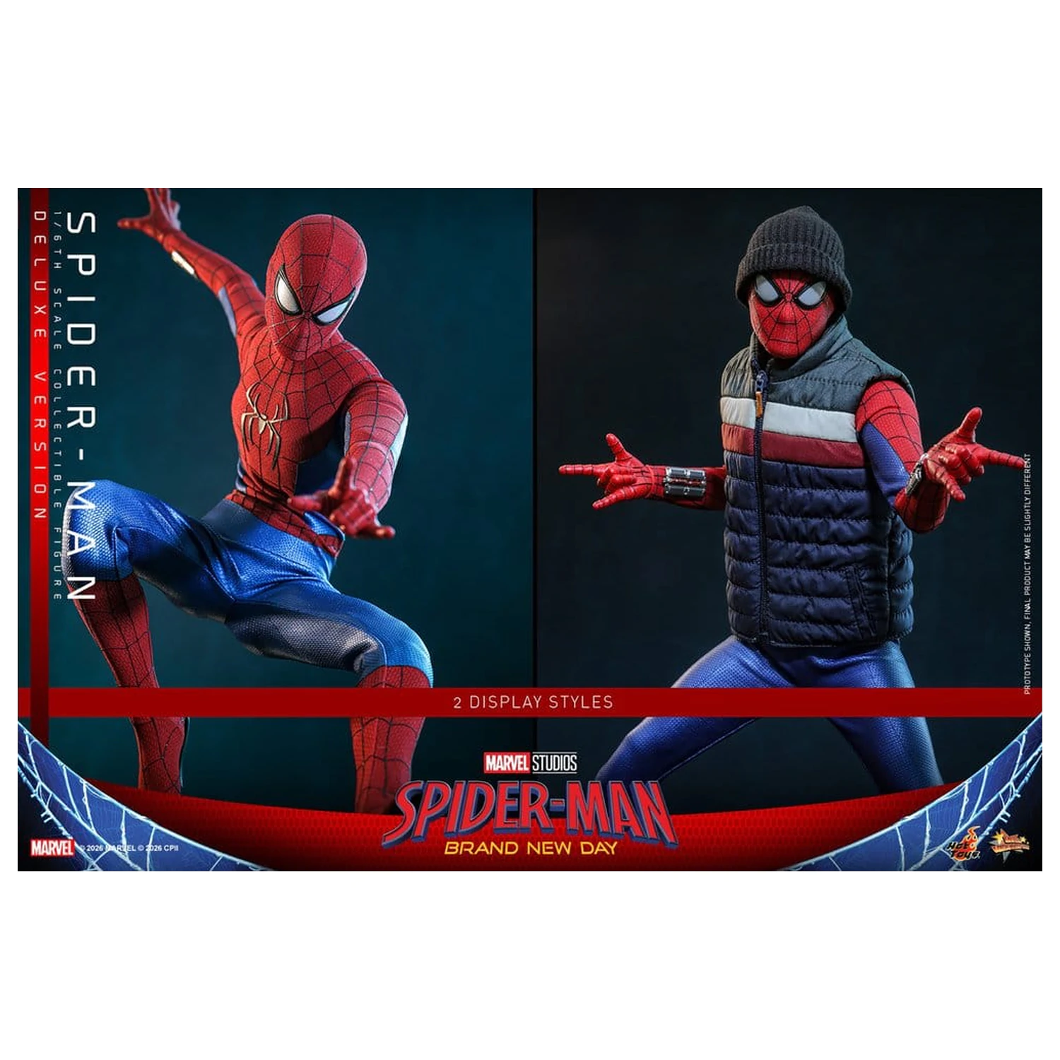 Marvel Spider-Man: Brand New Day Akcijska figura 1/6 Spider-Man (Deluxe verzija) 29 cm fotografija proizvoda