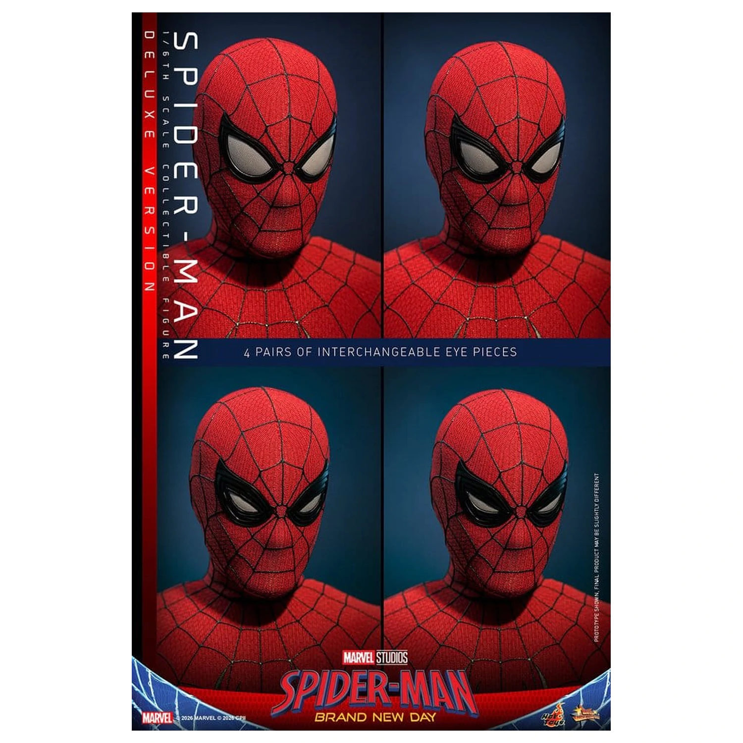 Marvel Spider-Man: Brand New Day Akcijska figura 1/6 Spider-Man (Deluxe verzija) 29 cm fotografija proizvoda