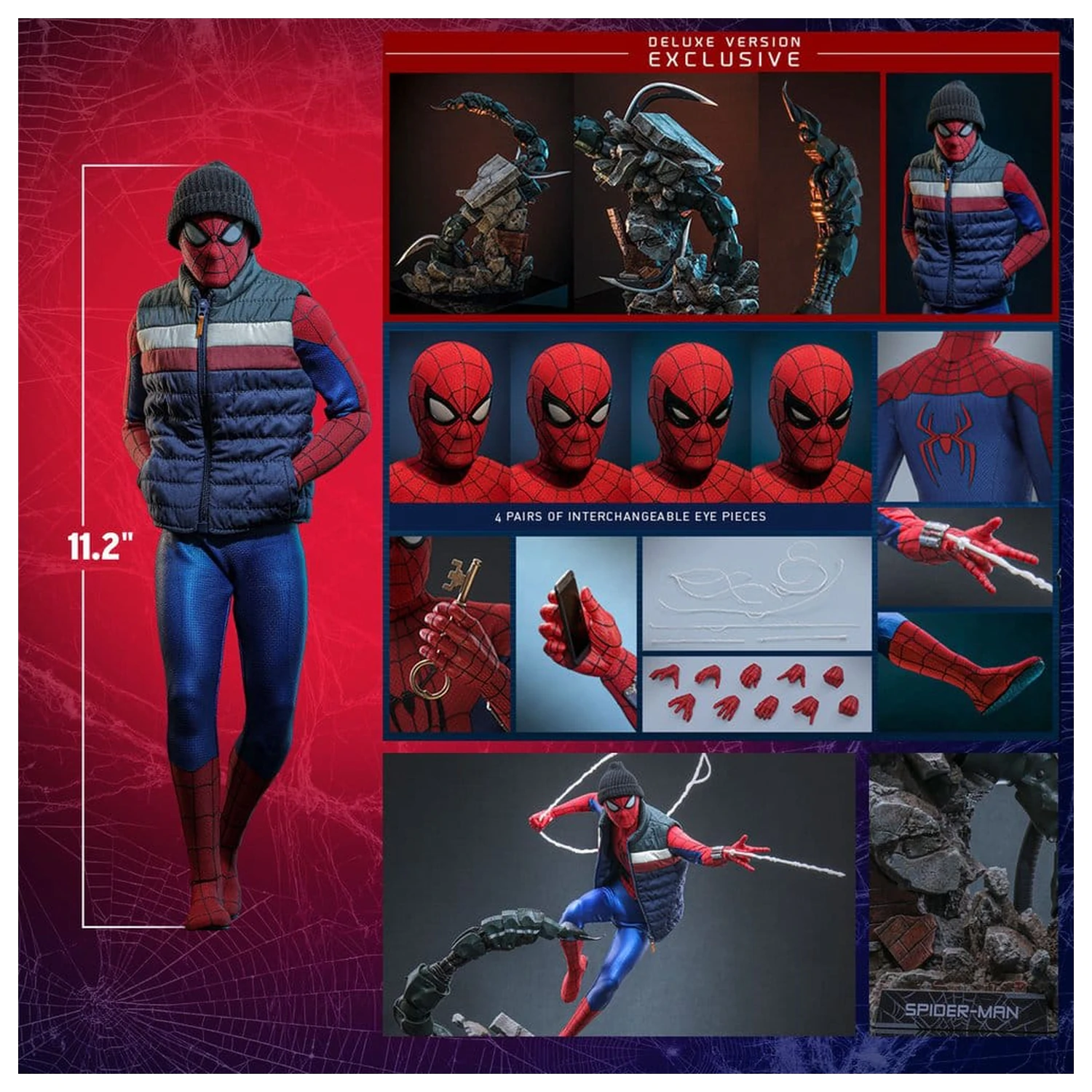Marvel Spider-Man: Brand New Day Akcijska figura 1/6 Spider-Man (Deluxe verzija) 29 cm fotografija proizvoda