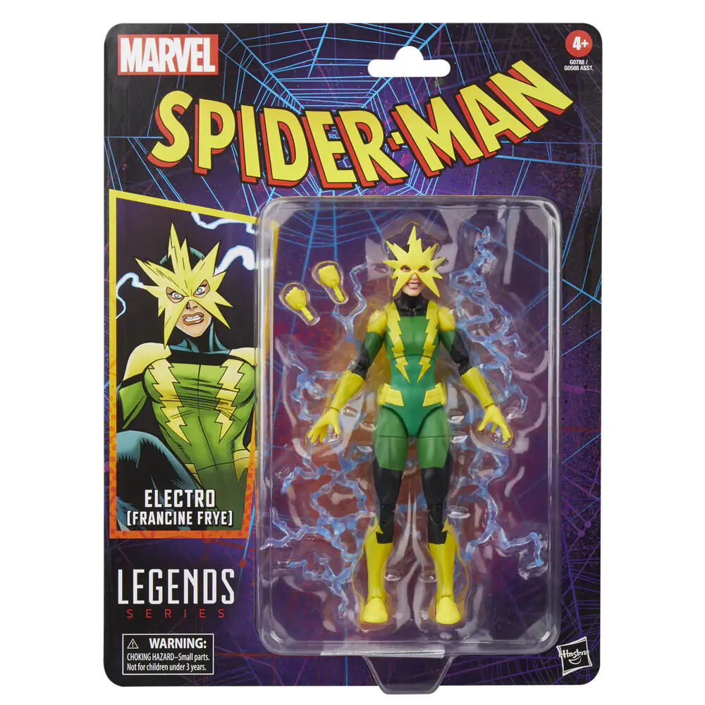 Marvel Spider-Man Electro Francine Frye figura 15 cm fotografija proizvoda