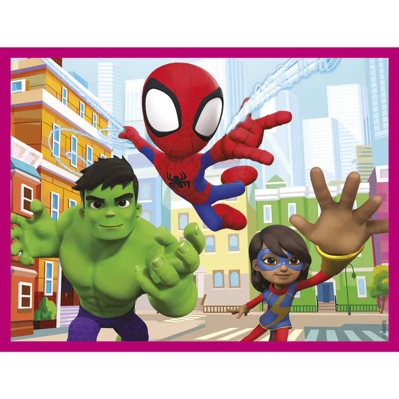 Marvel Spidey and His Amazing Friends kocka puzzle 12 kom fotografija proizvoda