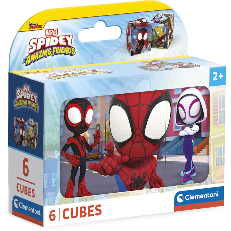 Marvel Spidey and His Amazing Friends kocka puzzle 6kom fotografija proizvoda