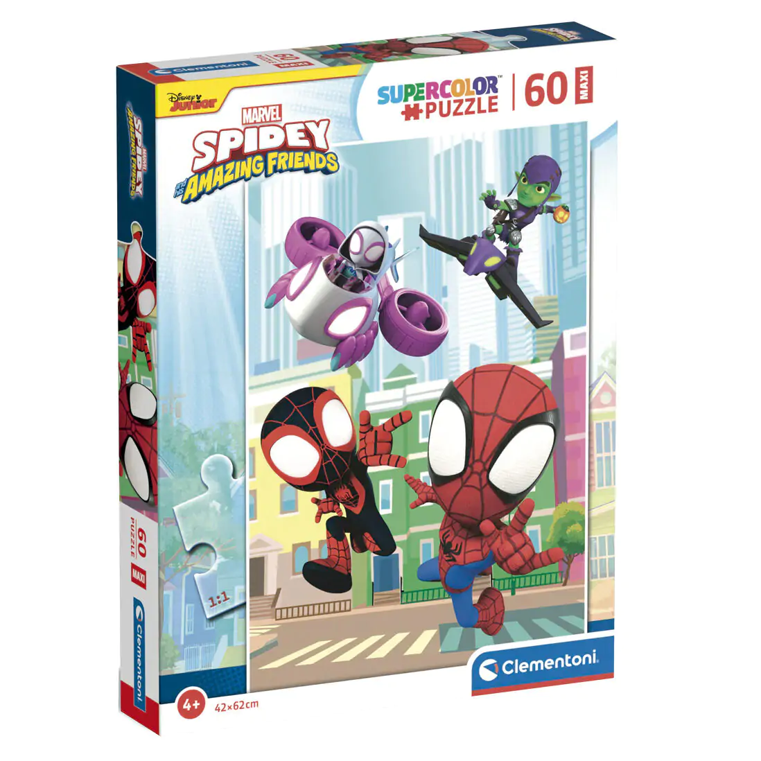 Marvel Spidey and His Amazing Friends maxi puzzle 60 kom fotografija proizvoda