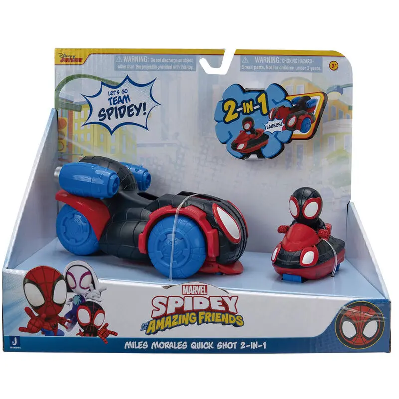 Marvel Spidey Miles Morales + set figura s vozilom fotografija proizvoda