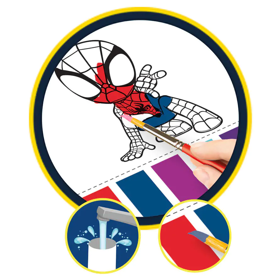 Marvel Spidey stanica za bojanje roll & go fotografija proizvoda