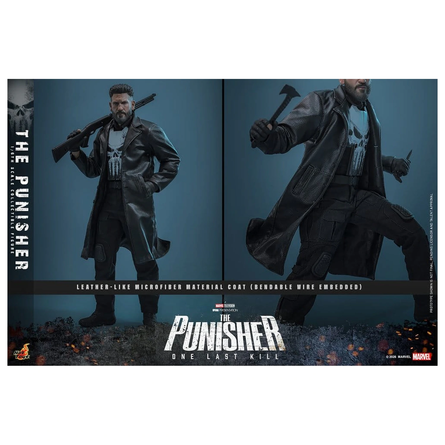 Marvel Television Masterpiece Akcijska figura 1/6 The Punisher 31 cm fotografija proizvoda