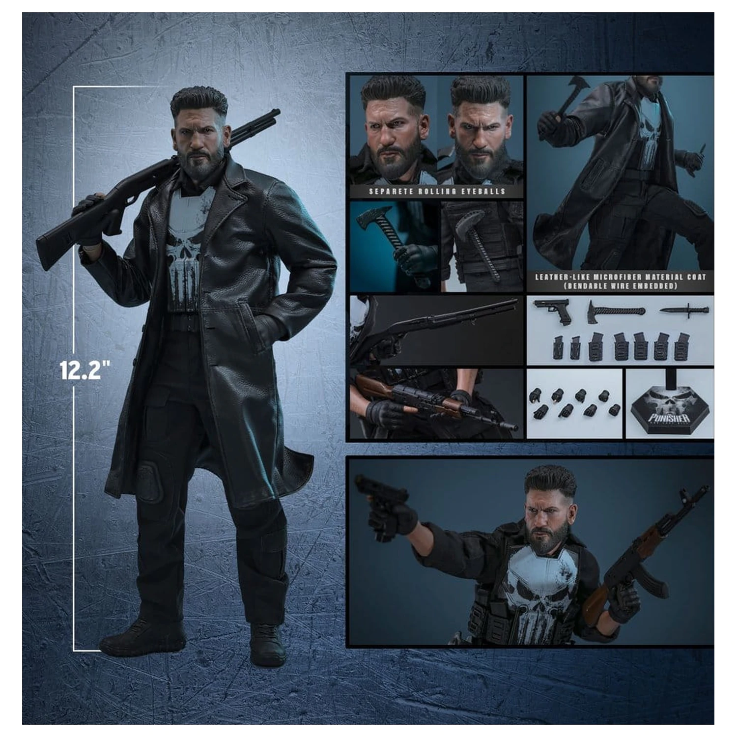 Marvel Television Masterpiece Akcijska figura 1/6 The Punisher 31 cm fotografija proizvoda