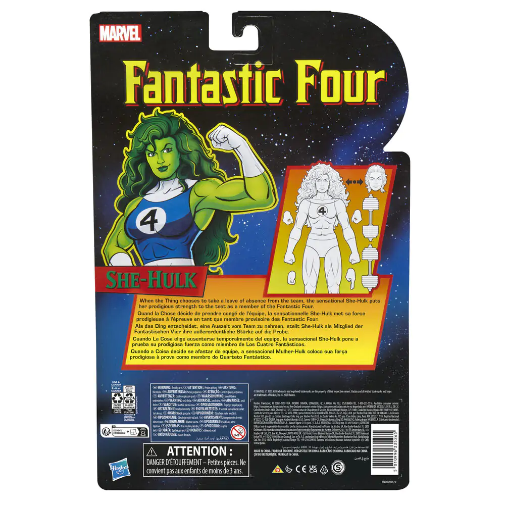 Marvel The Fantastic 4 She-Hulk figura 15 cm fotografija proizvoda