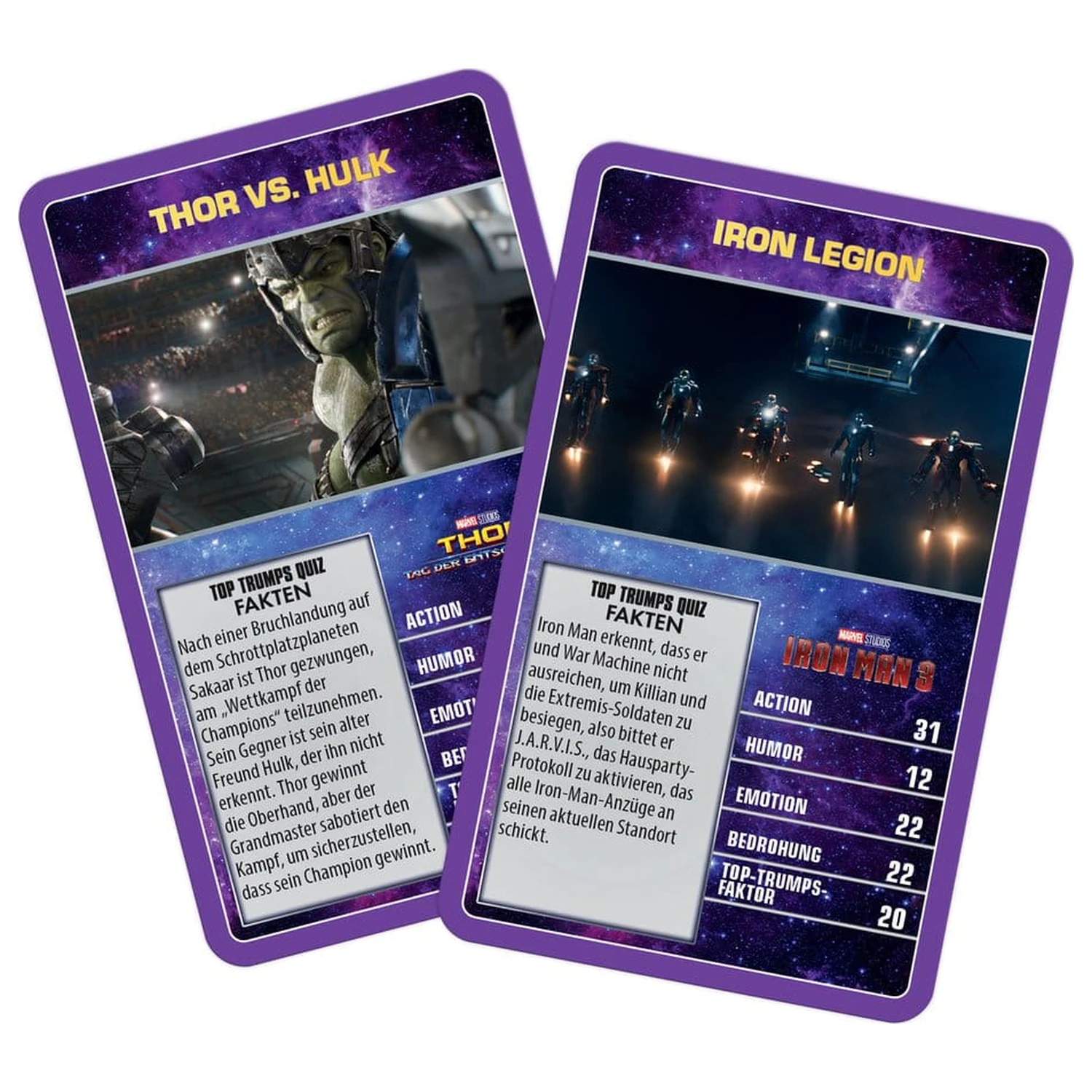 Marvel kartaška igra Top Trumps Collectables *njemačka verzija* fotografija proizvoda