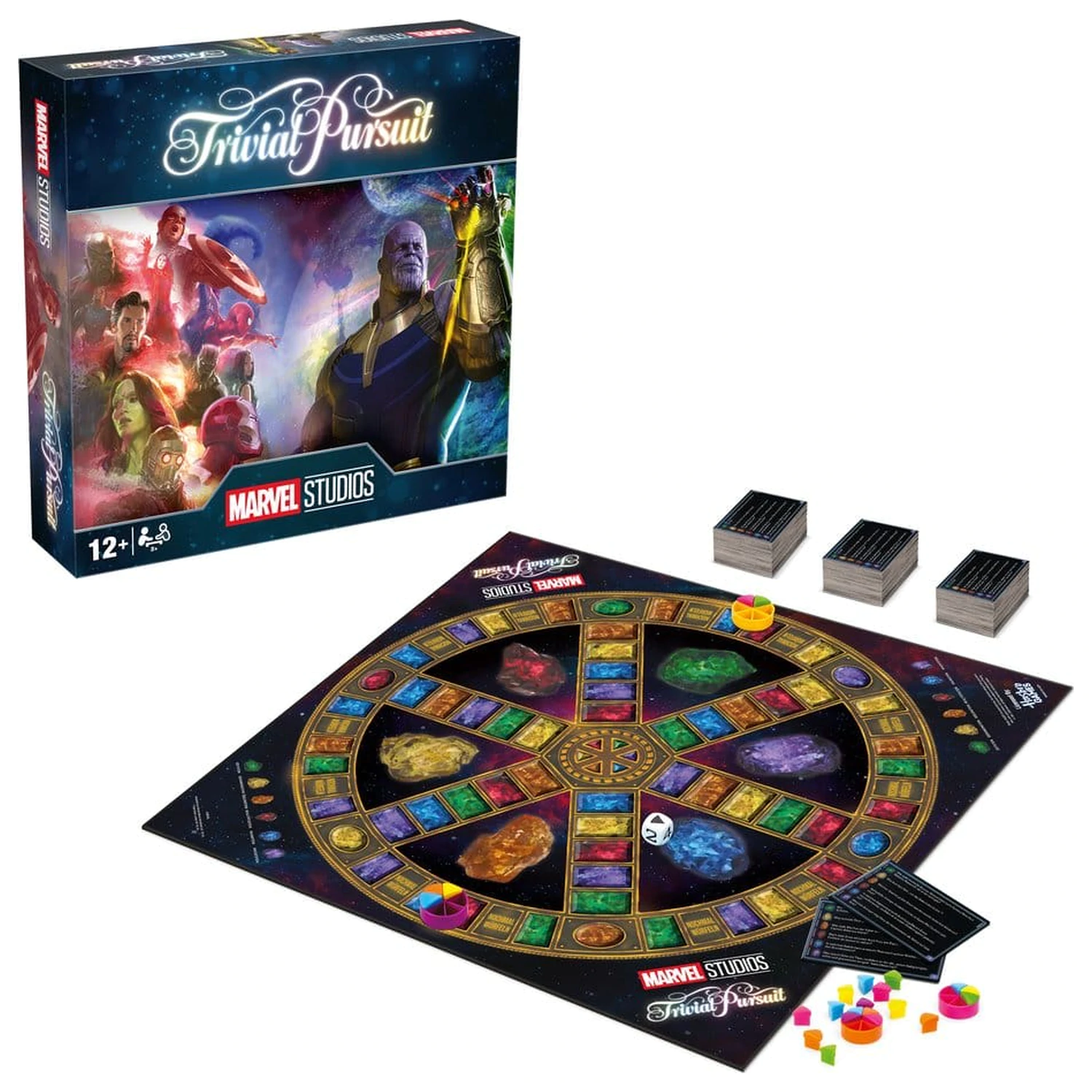 Marvel Društvena igra Trivial Pursuit Universe XL *Njemačka verzija* fotografija proizvoda