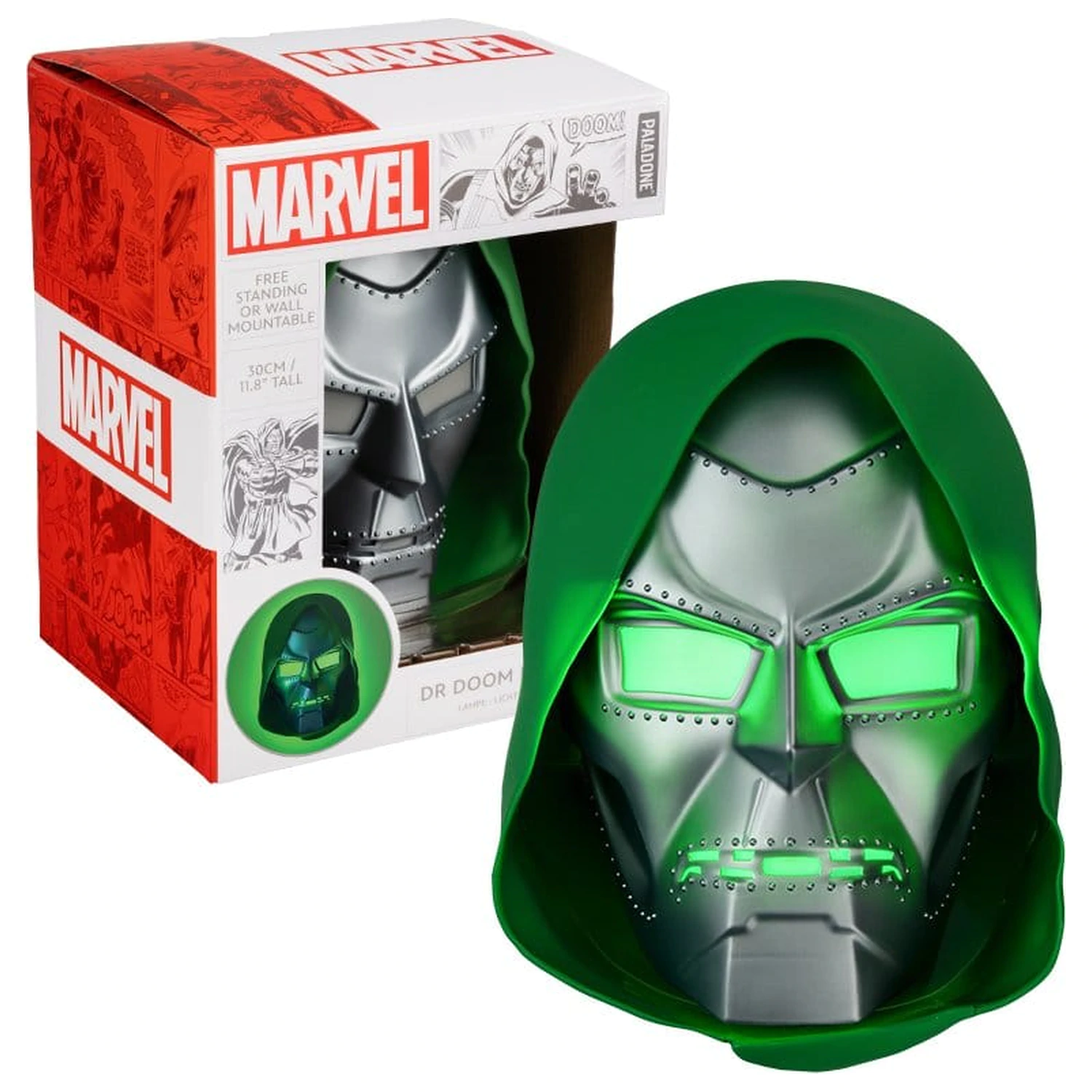 Marvel Universe svjetleća Dr. Doom maska 30 cm fotografija proizvoda
