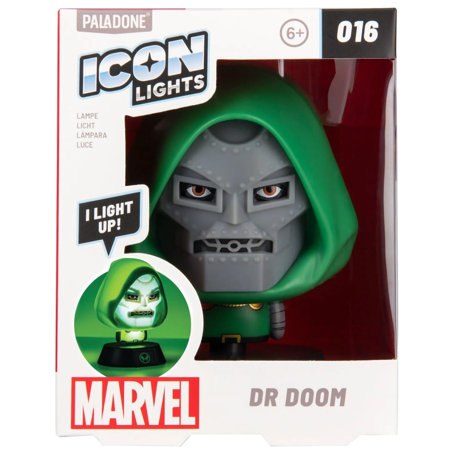 Marvel Universe Icon Light Dr Doom 11 cm fotografija proizvoda