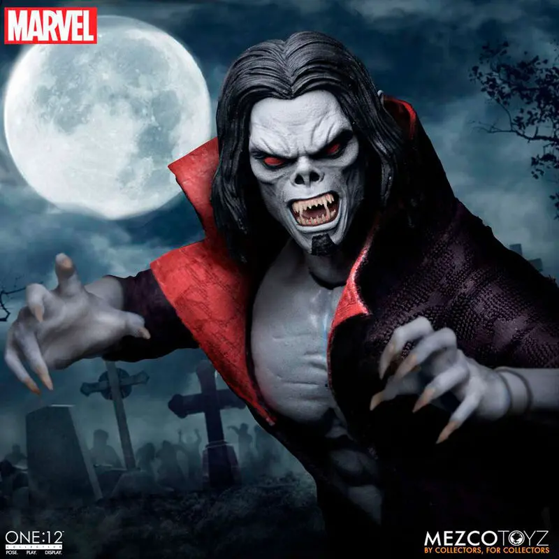 Marvel Universe svjetleća akcijska figura 1/12 Morbius 17 cm fotografija proizvoda