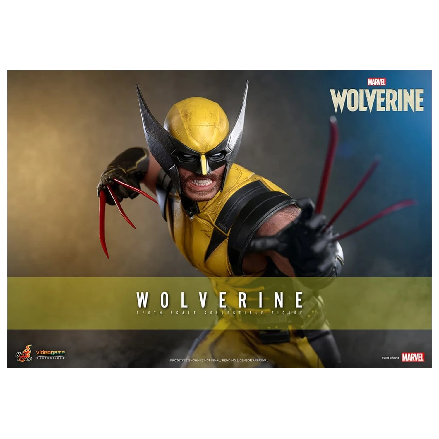 Marvel Video Igra Remek-djelo Akcijska Figura 1/6 Wolverine 29 cm fotografija proizvoda